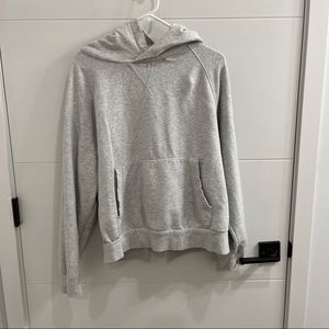 Athleta grey sweatshirt With open back